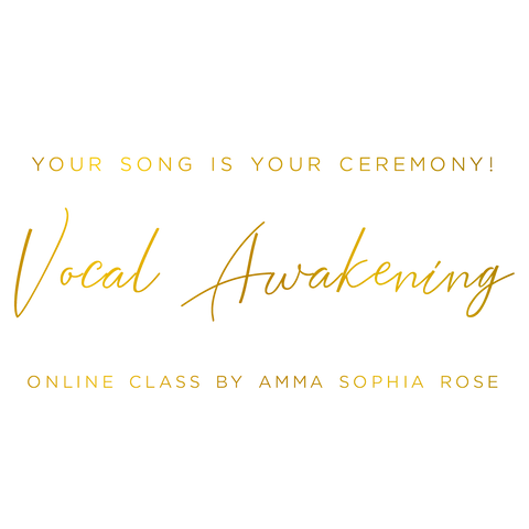 ❤ Vocal Activation Online Video Series